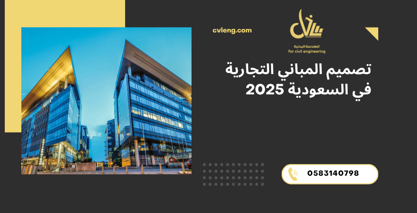 تصميم المباني التجارية